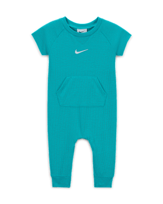 大人気☆Nike☆ナイキ ベビー フード ロゴ カバーオール 大人気☆Nike☆ナイキ ベビー フード ロゴ カバーオール (Nike